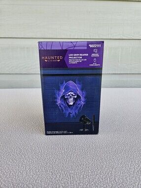 Haunted Living LED Grim Reaper Projector Halloween Decor Indoor Outdoor Spooky
